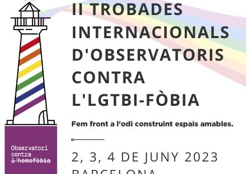 Imagen de cabecera de II Trobades Internacionals d'Observatoris Contra l'LGTBI-fòbia